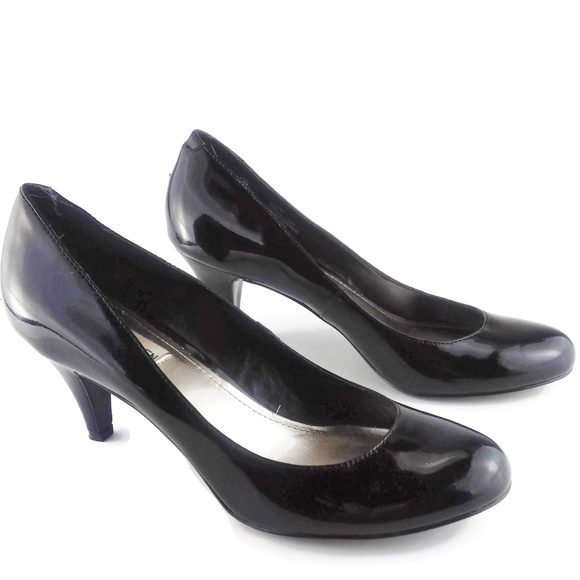 Steve Madden Ulltra Black Patent Leather High Heel - Picture 1 of 6